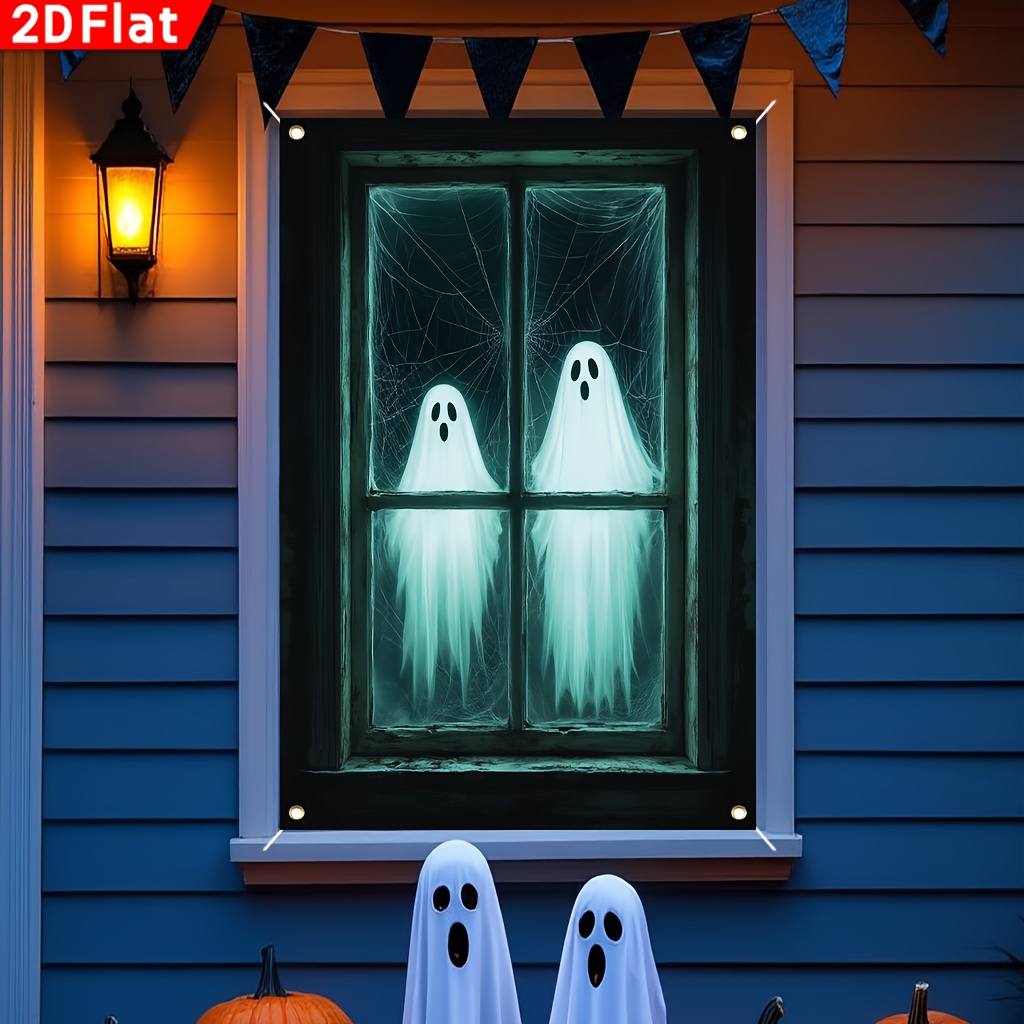 Horror-themed Halloween window - Wedding Power Supply ulasan dan harga