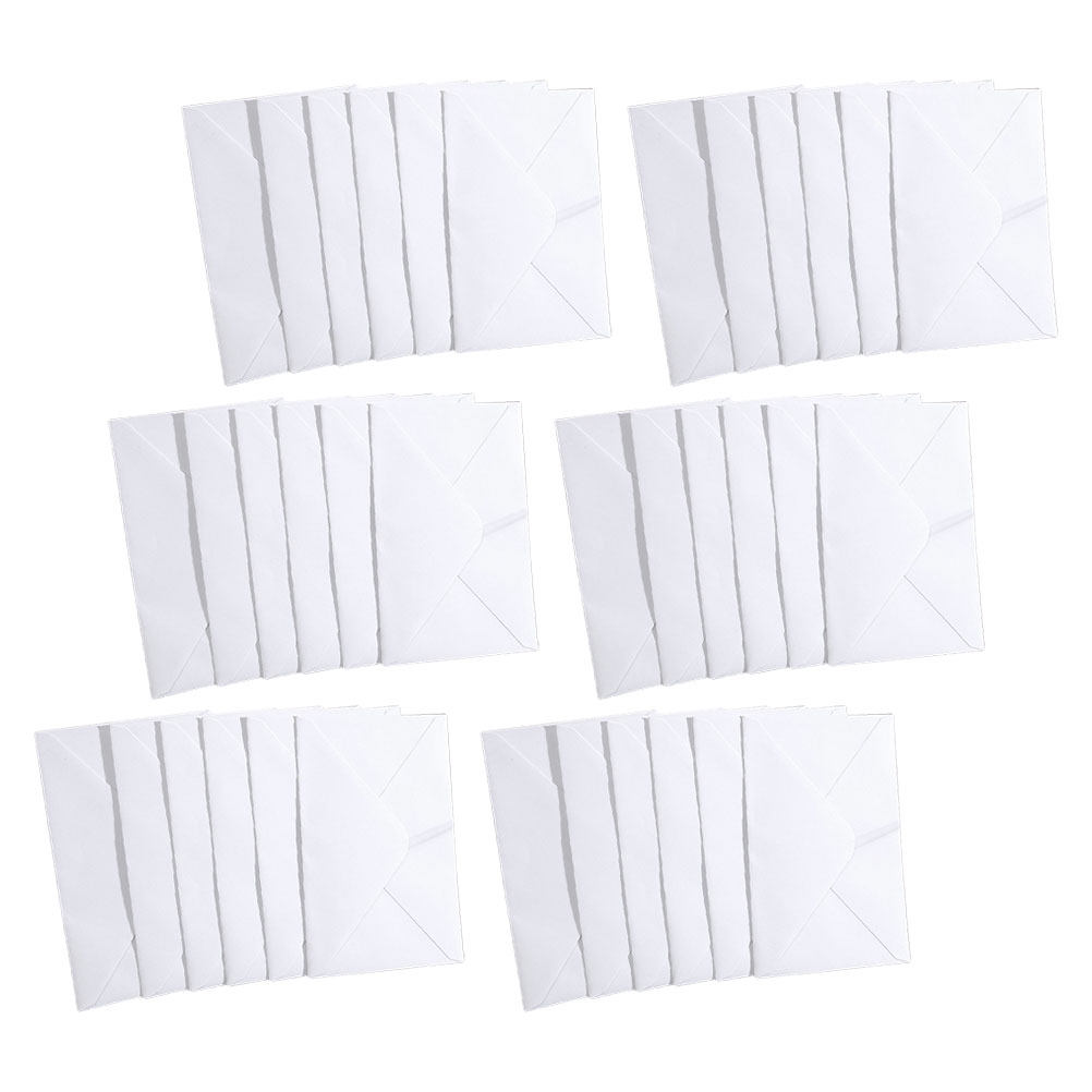 50pcs White B6 Self Sealing Ma - Wedding Envelopes ulasan dan harga
