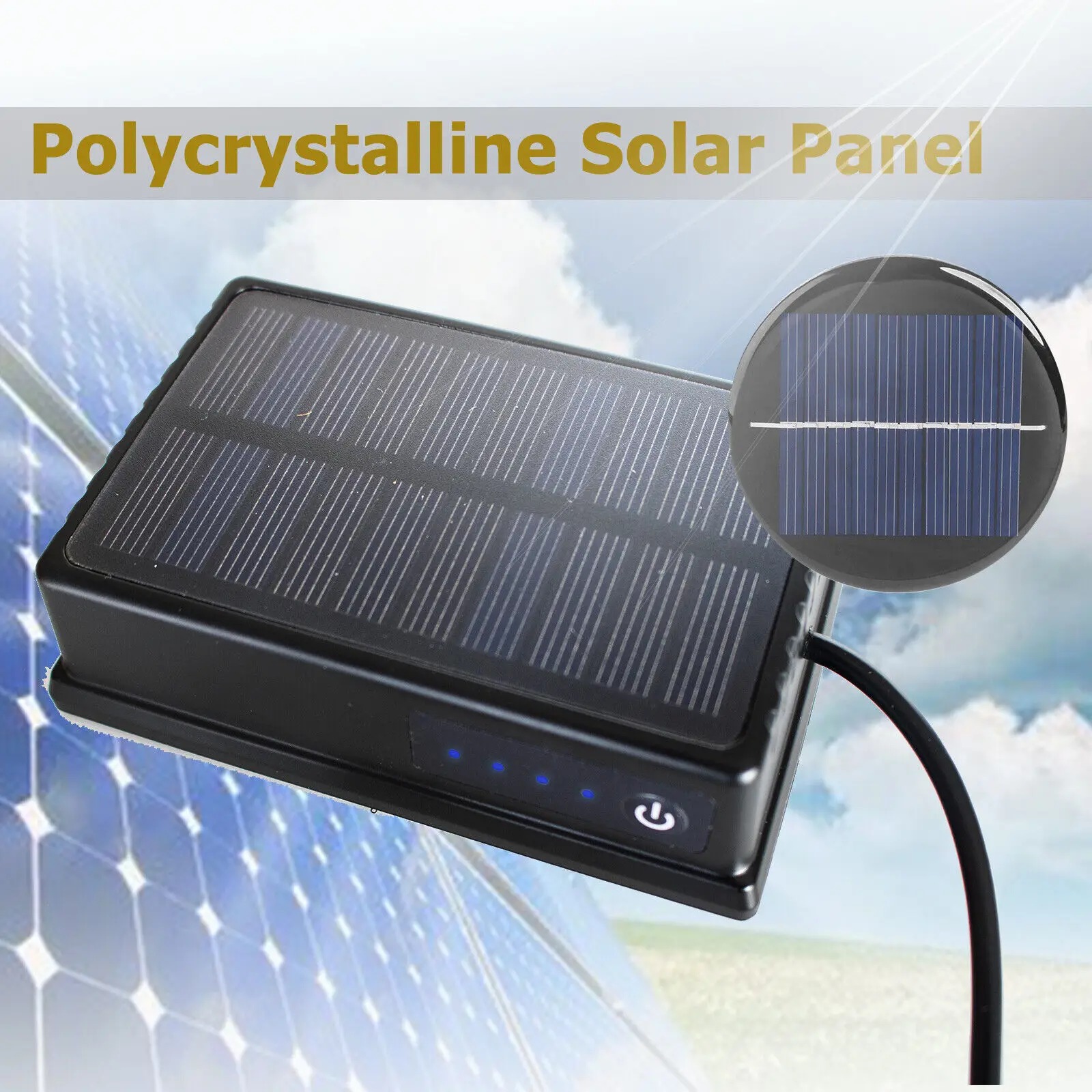 Magnetic Solar Rechargeable Po - Wedding Power Supply ulasan dan harga