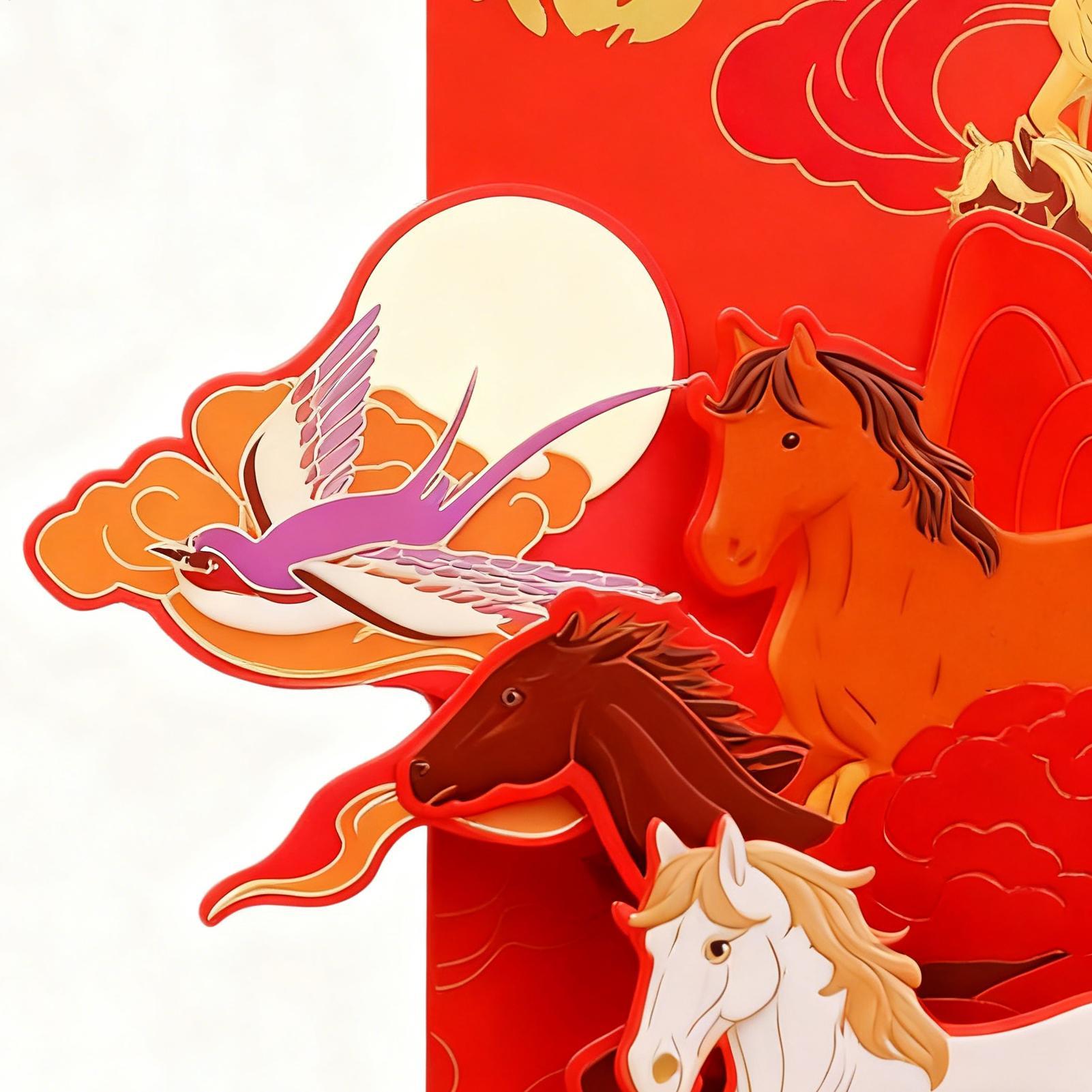 Chinese Red Envelope Portable  - Wedding Envelopes ulasan dan harga